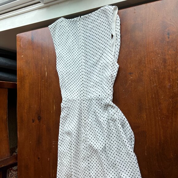 Ale by Alessandra x Revolve Maxi White Polka Dot Dress Size Small - Picture 6 of 7